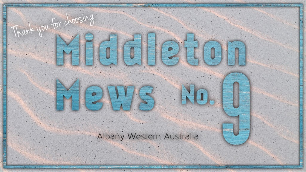 Middleton Mews No. 9 | lodging | 182-184 Middleton Rd, Mira Mar WA 6330, Australia