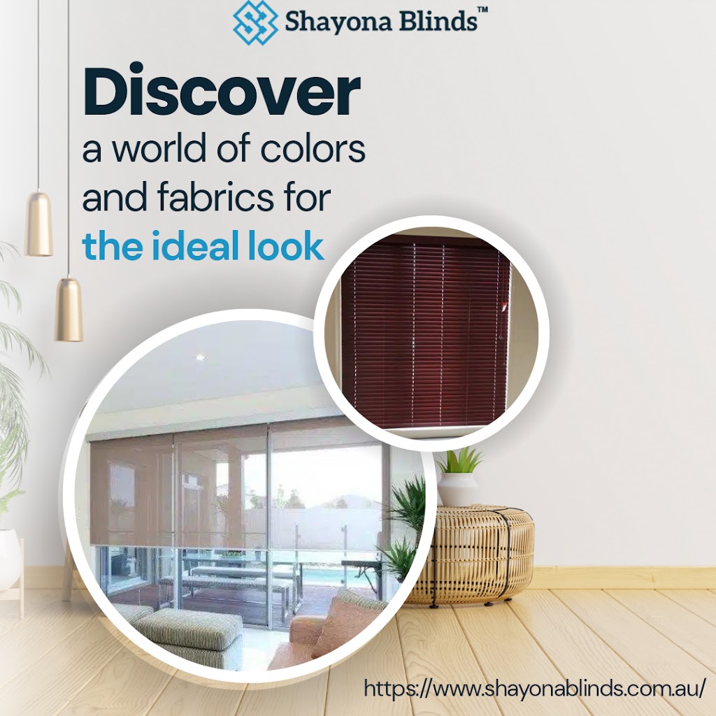 Shayona Blinds Griffith - Blinds, Curtains, and Shutters | 7 Howlong Cres, Griffith NSW 2680, Australia | Phone: 0406 205 559
