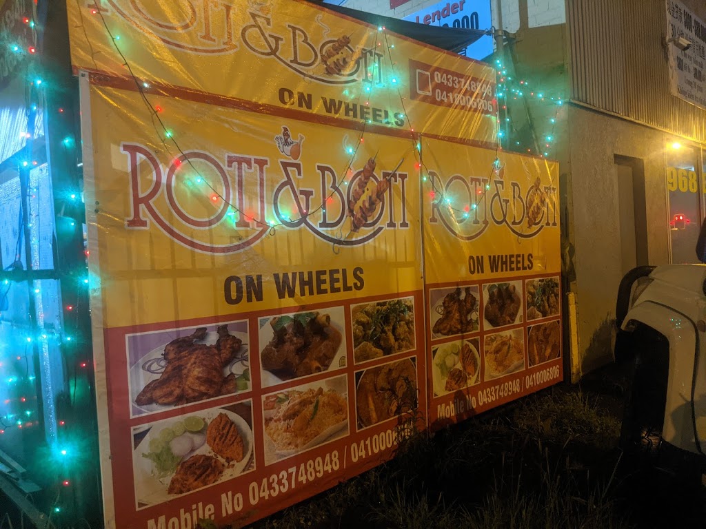 Roti and Boti | restaurant | 350A Great Western Hwy, Wentworthville NSW 2145, Australia | 0410006806 OR +61 410 006 806