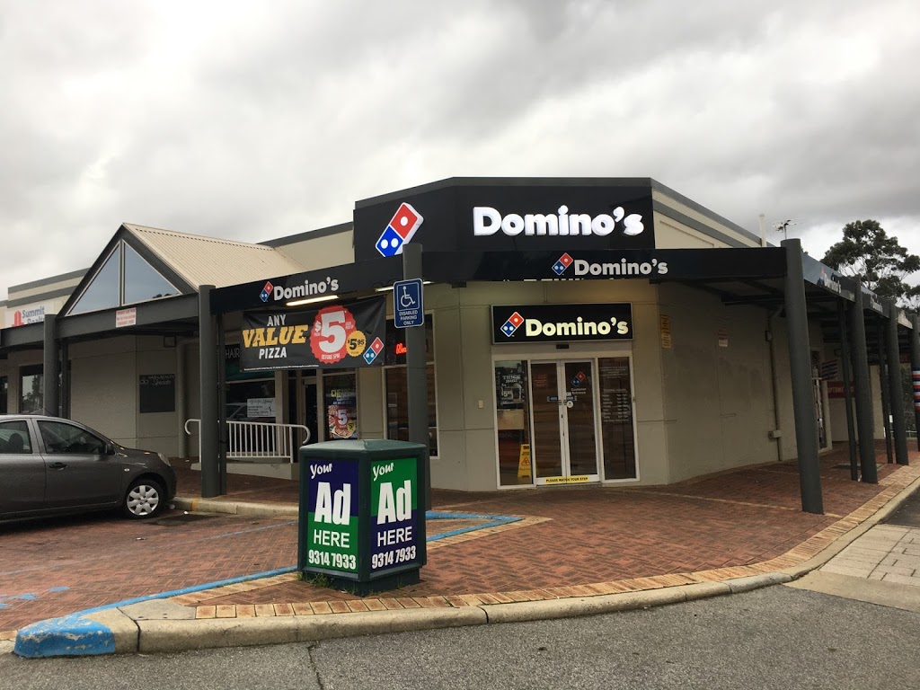 Dominos Pizza Kelmscott | meal takeaway | 4/2756 Albany Hwy, Kelmscott WA 6111, Australia | 0892349120 OR +61 8 9234 9120