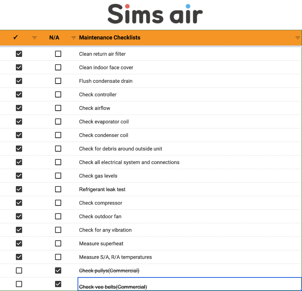 Sims Air | 65 Patridge St, Marsden Park NSW 2765, Australia | Phone: 0490 394 051