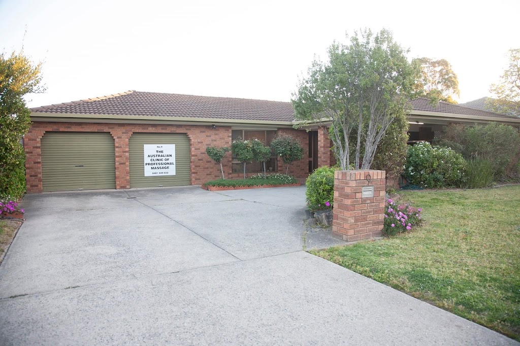 The Australian Clinic of Professional Massage | 9 Worsley Pl, Lavington NSW 2641, Australia | Phone: 0481 049 622