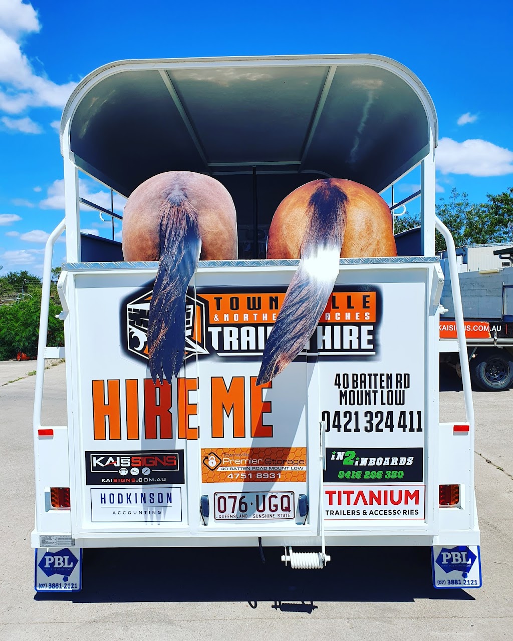 Townsville and Northern Beaches Trailer Hire |  | 40 Batten Rd, Mount Low QLD 4818, Australia | 0421324411 OR +61 421 324 411