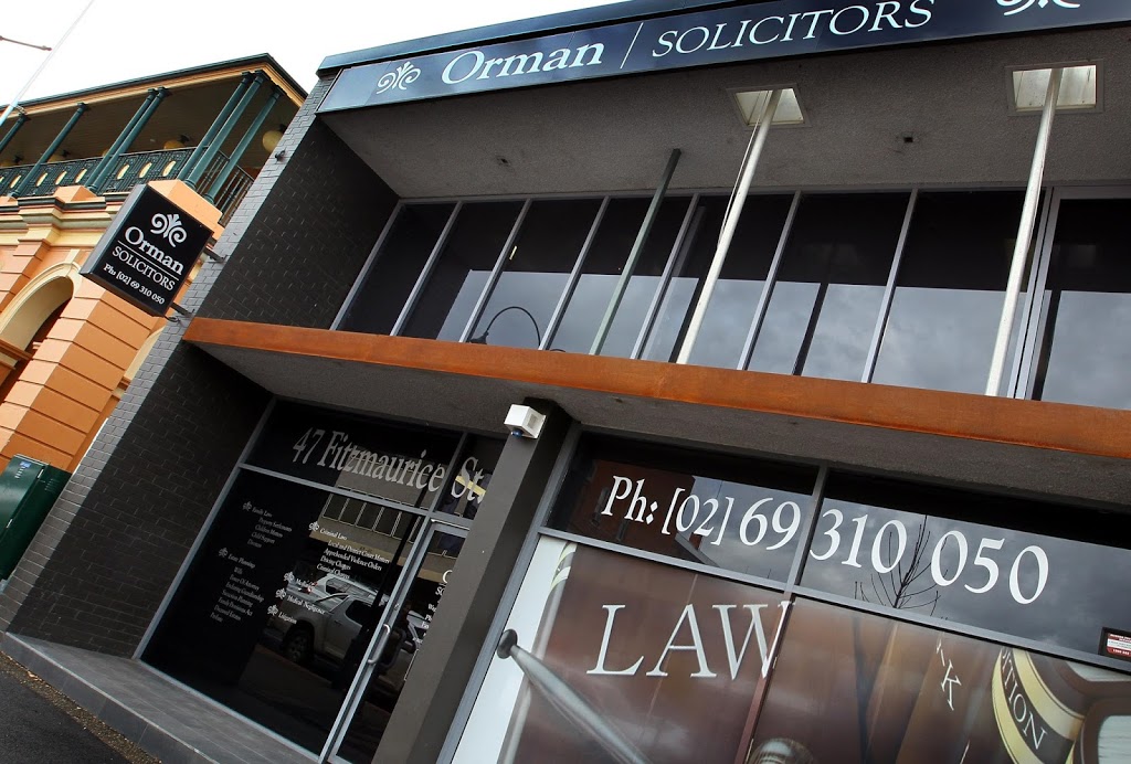 Orman Solicitors | lawyer | 47 Fitzmaurice St, Wagga Wagga NSW 2650, Australia | 0269310050 OR +61 2 6931 0050