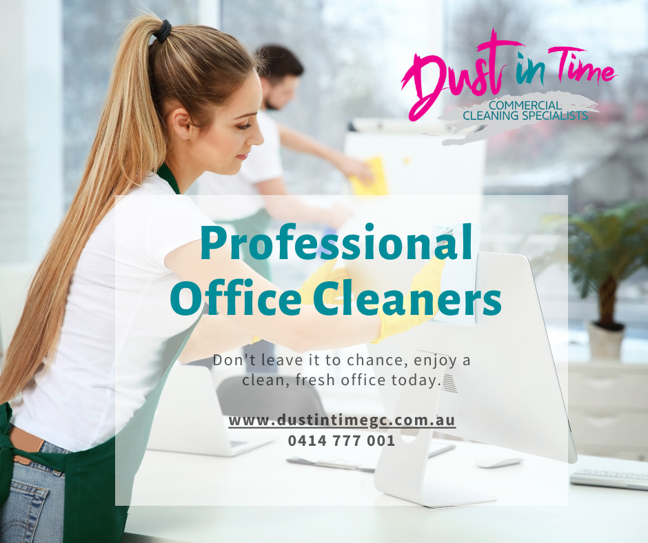 Dust in Time Commercial Cleaning Gold Coast | 4 University Dr, Robina QLD 4226, Australia | Phone: 0414 777 001