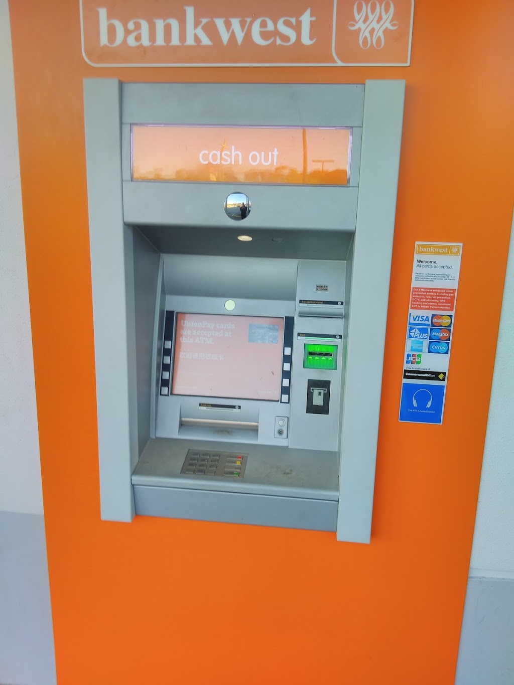 Bankwest ATM | atm | Darling Ridge S, C/309 Morrison Rd, Swan View WA 6056, Australia | 131719 OR +61 131719