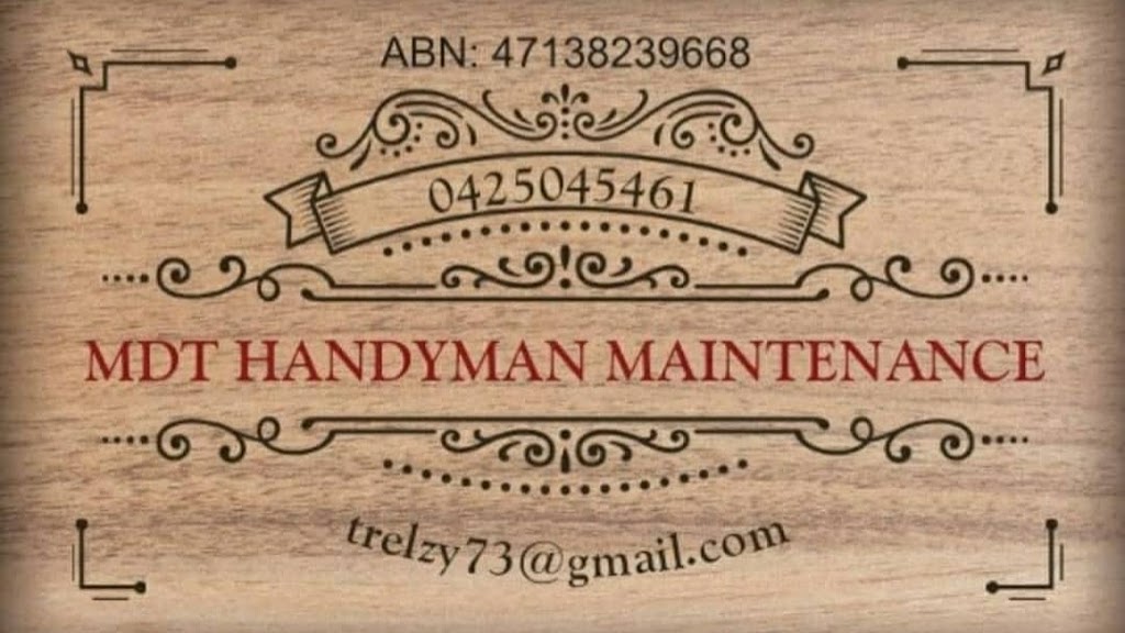 MDT Handyman Maintenance | general contractor | 52 Dardel Dr, Bannockburn VIC 3331, Australia | 0425045461 OR +61 425 045 461