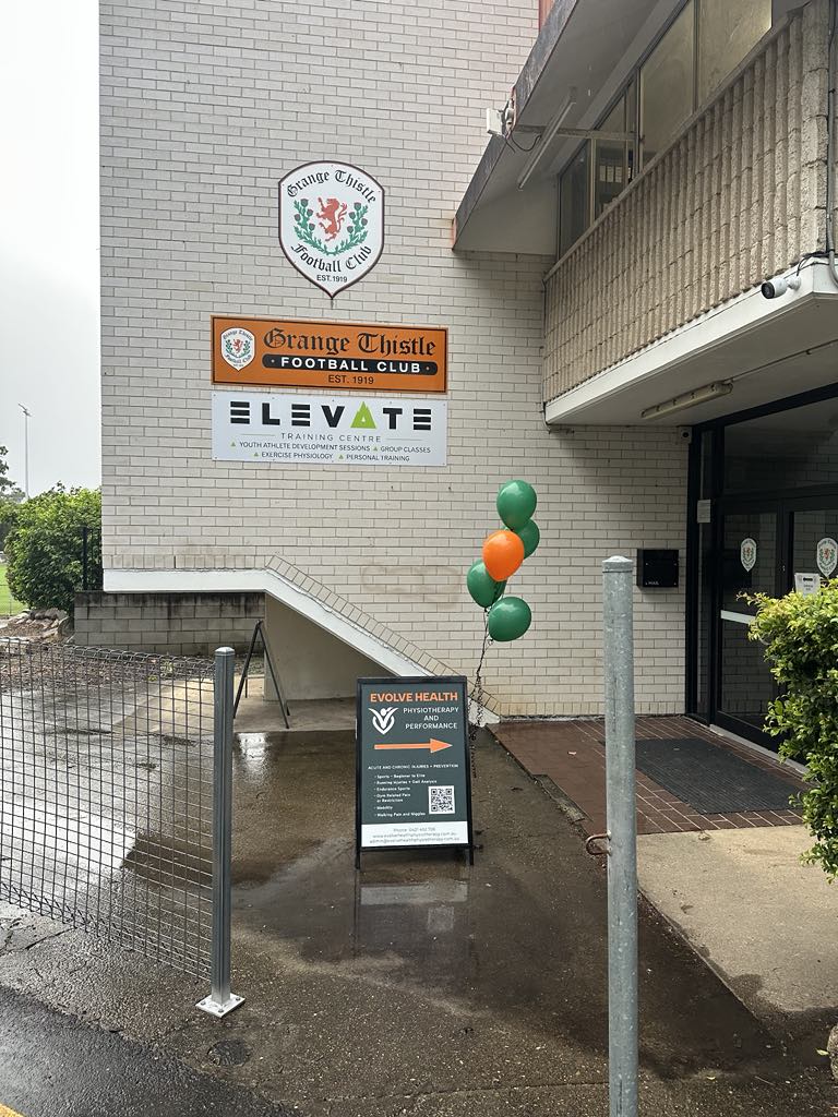 Evolve Health Physiotherapy and Performance | Elevate Training Centre, Lanham Park, 1a Prince St, Grange QLD 4051, Australia | Phone: 0421 452 706