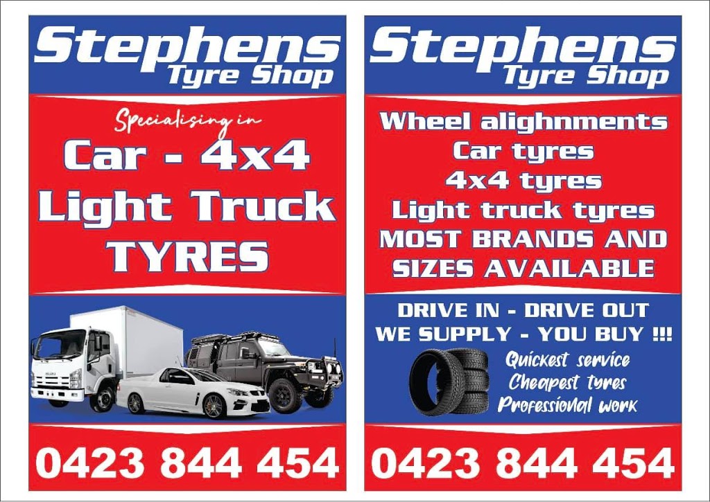 Stephens Tyre Shop Smithfield | car repair | 71 Anderson Walk, Smithfield SA 5114, Australia | 0884861145 OR +61 8 8486 1145