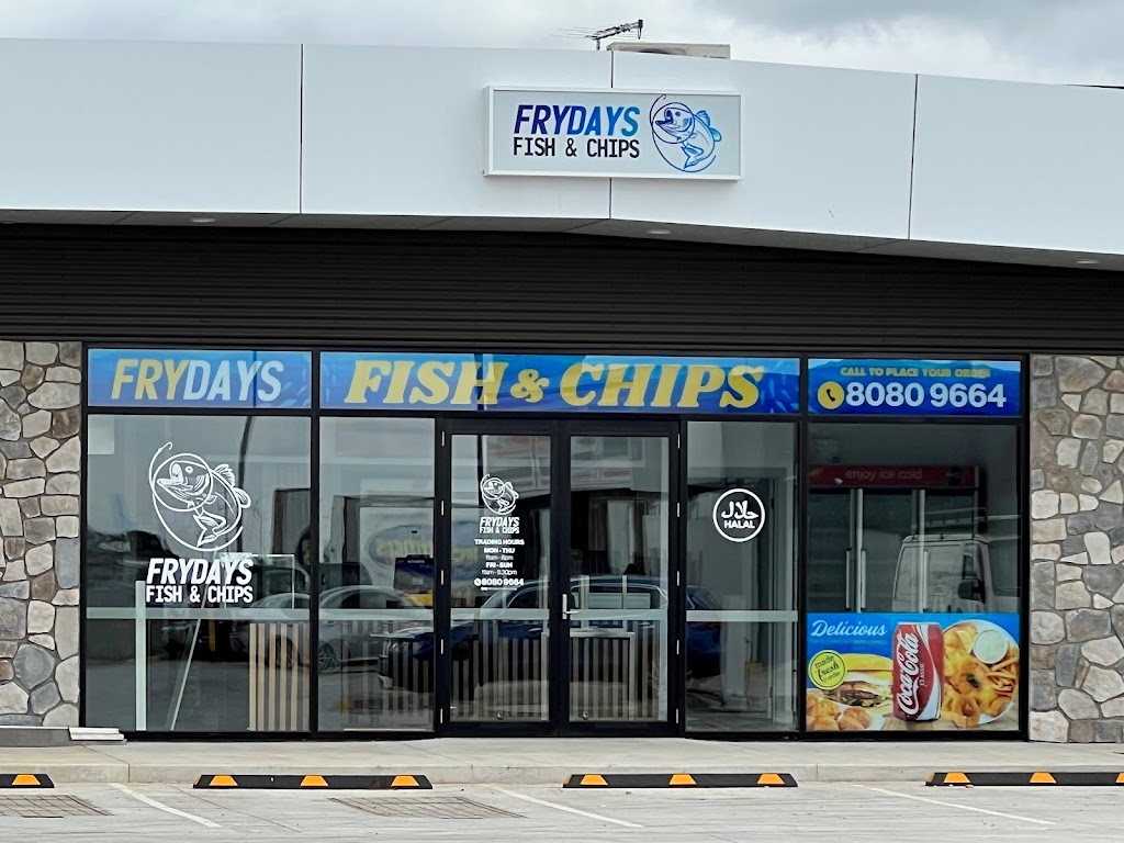 Frydays Fish and Chips | meal takeaway | Shop 8/1035 Dohertys Rd, Tarneit VIC 3029, Australia | 0380809664 OR +61 3 8080 9664