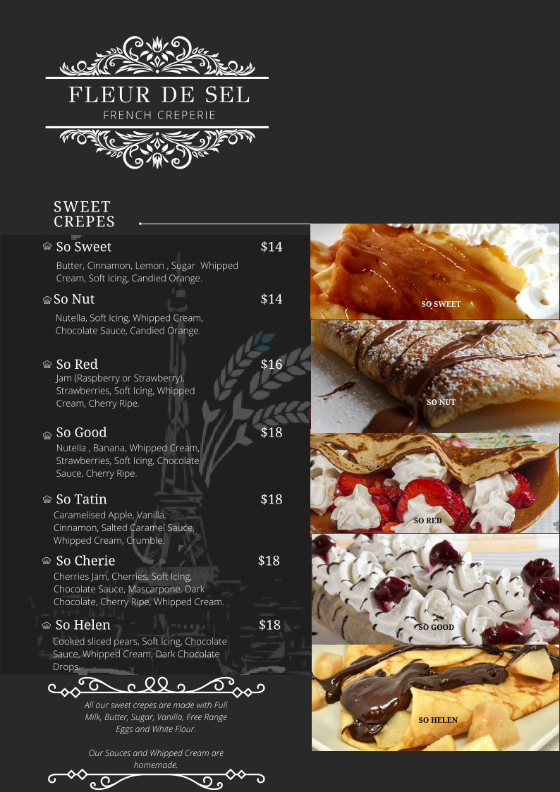 Fleur De Sel, our French Crêpes on Wheels ! | Junction Rd, Karalee QLD 4306, Australia | Phone: 0431 513 774