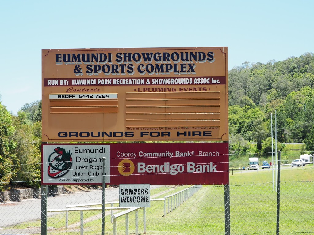 Eumundi Showgrounds and Sports Complex |  | 1 Black Stump Rd, Eumundi QLD 4562, Australia | 0754427224 OR +61 7 5442 7224