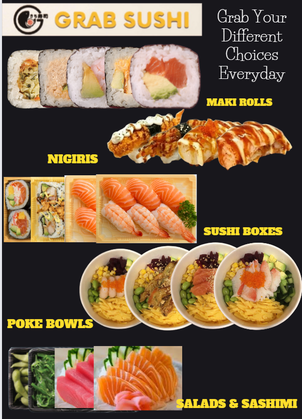 Grab Sushi Gawler | restaurant | Mullamar Way, Gawler East SA 5118, Australia | 0478355856 OR +61 478 355 856