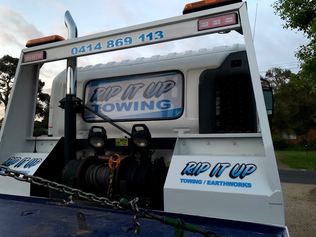 Rip It Up Towing & Bob Cat Services | 19 Skinner St, Bittern VIC 3918, Australia | Phone: 0414 869 113