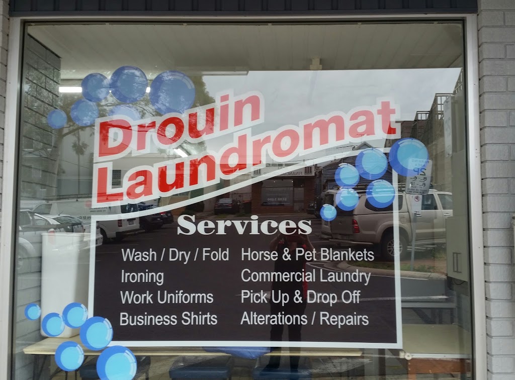 Drouin Laundromat | 50 Commercial Pl, Drouin VIC 3818, Australia | Phone: (03) 5625 2176