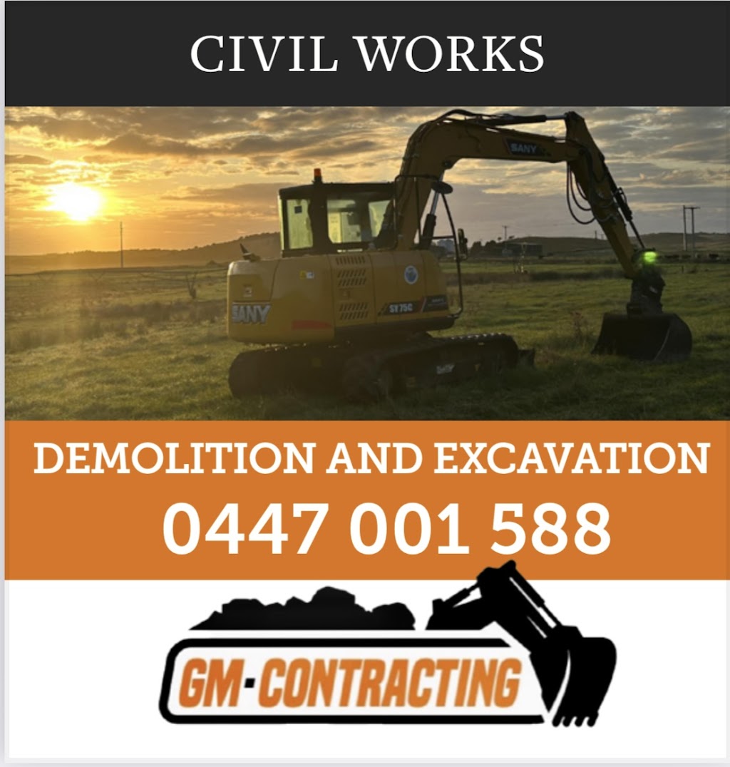 GM Contracting | 21 Chaffey St, Gladstone TAS 7264, Australia | Phone: 0447 001 588