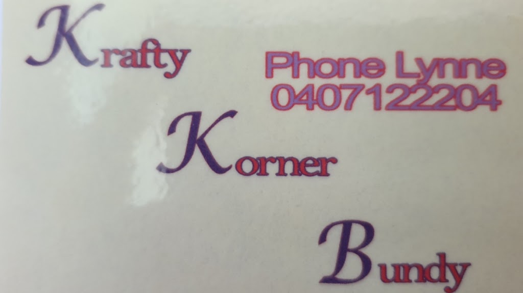 Krafty Korner Bundy | clothing store | Shop 6/33 Zunker St, Burnett Heads QLD 4670, Australia | 0407122204 OR +61 407 122 204