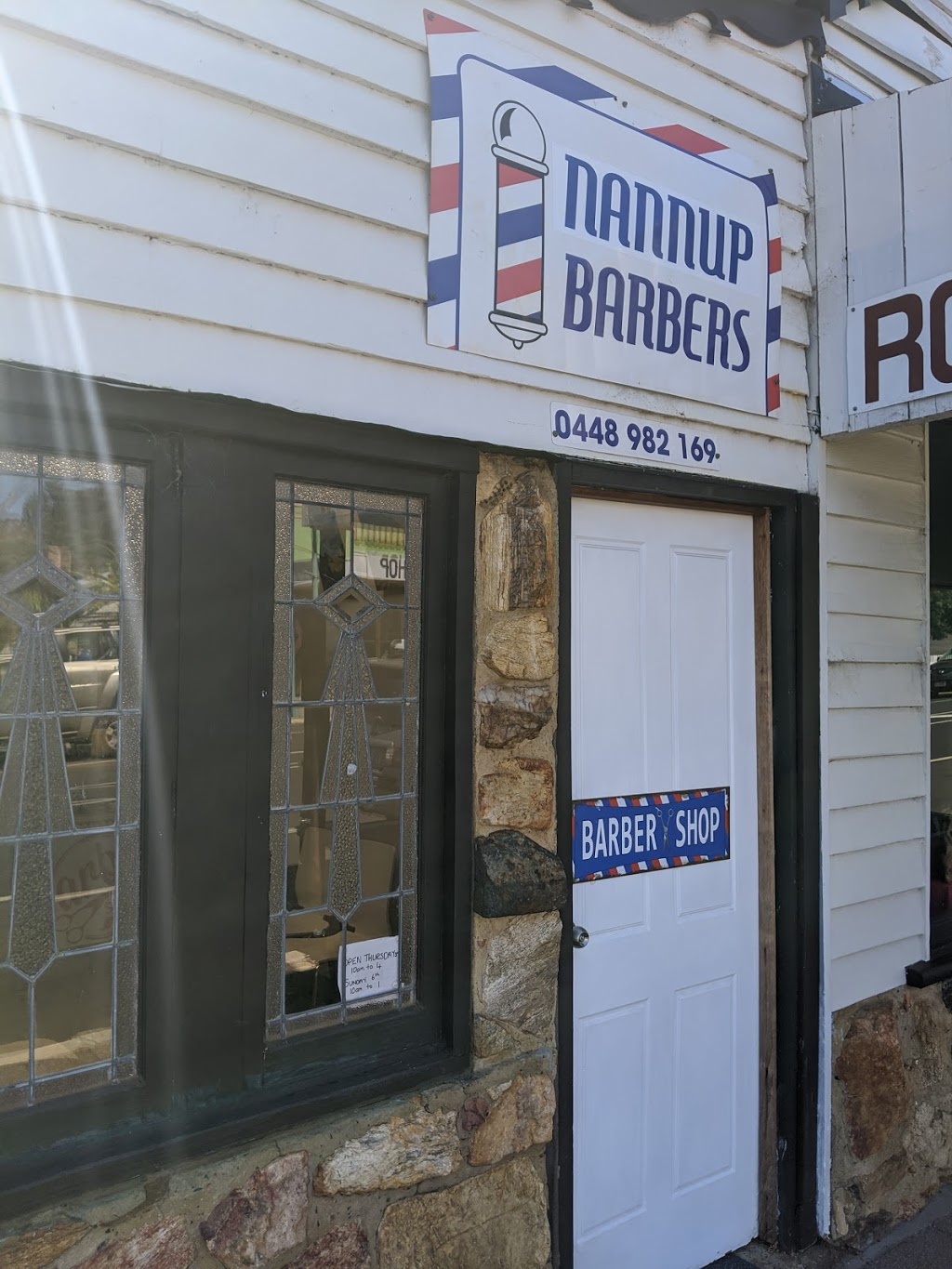 Nannup Barbers | hair care | 39 Warren Rd, Nannup WA 6275, Australia | 0448982169 OR +61 448 982 169