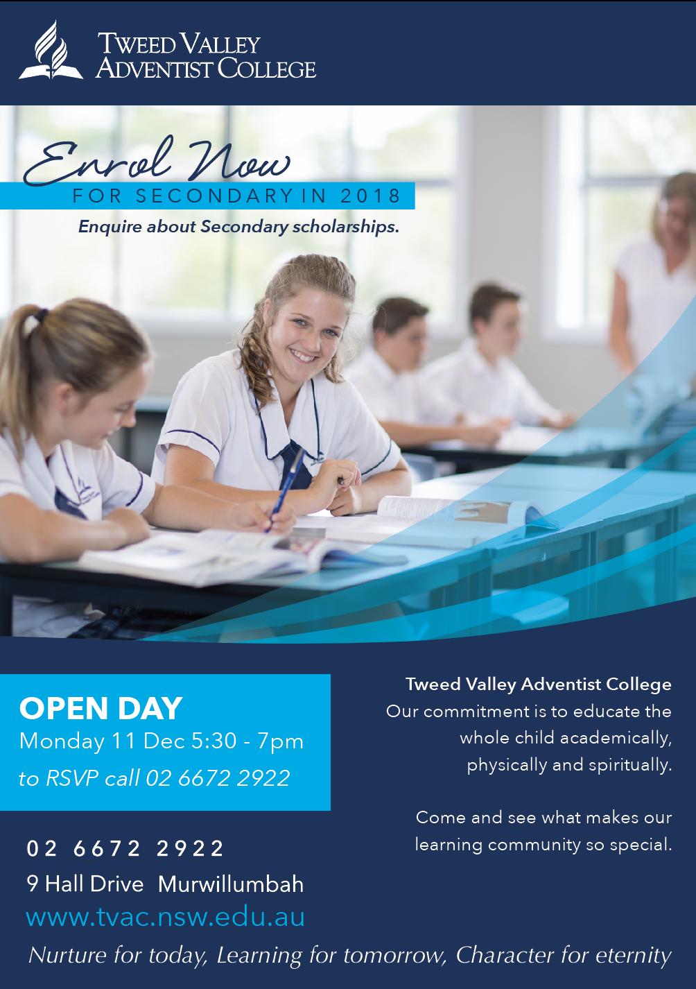 Tweed Valley Adventist College | university | 9 Hall Dr, Murwillumbah NSW 2484, Australia | 0266722922 OR +61 2 6672 2922