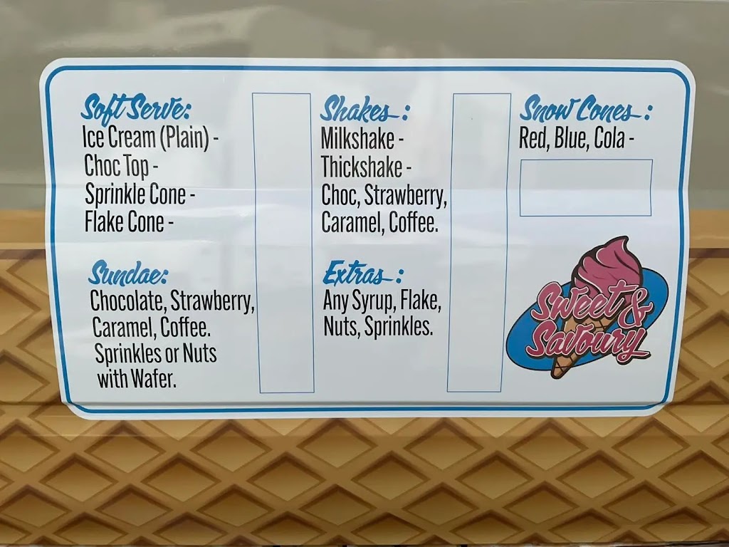 Sweet and Savoury Ice Cream Van | 3 Hawthornden Dr, Russell Island QLD 4184, Australia | Phone: 0429 629 681