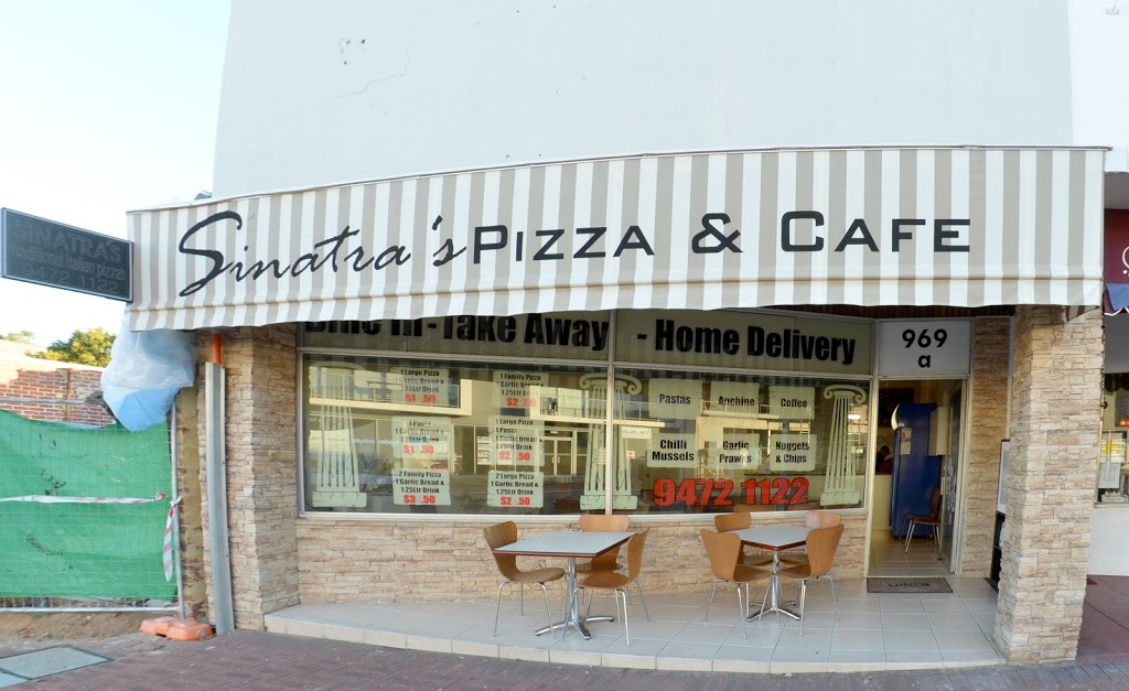 Sinatras Pizza & Cafe | 969A Albany Hwy, East Victoria Park WA 6101, Australia | Phone: (08) 9472 1122