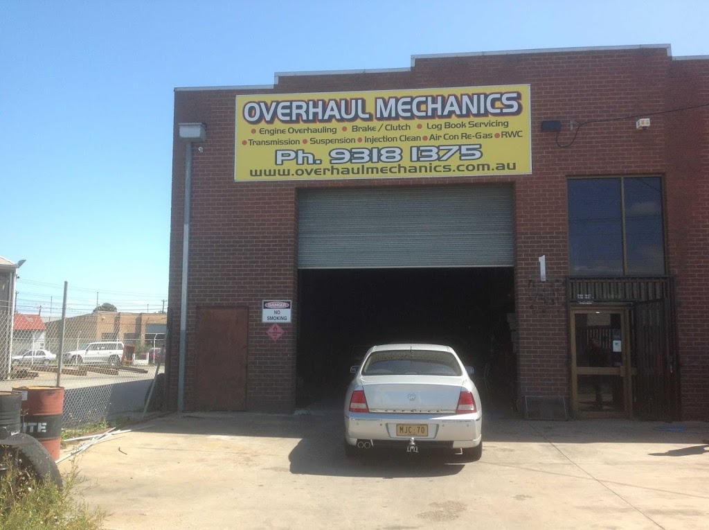 Overhaul Mechanics | car repair | 1 Richards St, Maidstone VIC 3012, Australia | 0393181375 OR +61 3 9318 1375