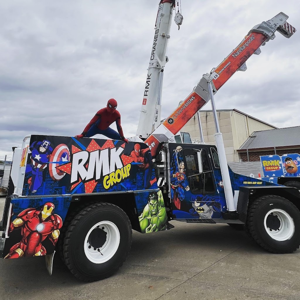 RMK Cranes Pty Ltd | 66 W Dapto Rd, Kembla Grange NSW 2526, Australia | Phone: 0474 006 040