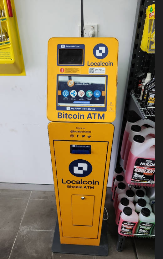 Localcoin Bitcoin ATM - Pearl Energy Londonderry | 372 Carrington Rd, Londonderry NSW 2753, Australia | Phone: 1800 953 282