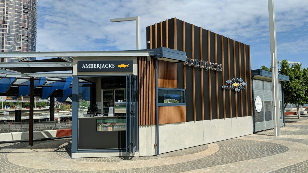 Amberjacks Elizabeth Quay | meal takeaway | 25 Geoffrey Bolton Av, Perth WA 6000, Australia | 0421282042 OR +61 421 282 042