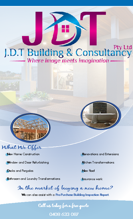 JDT Building & Consultancy Pty Ltd | home goods store | 32 Cathcart St, Goulburn NSW 2580, Australia | 0408633087 OR +61 408 633 087
