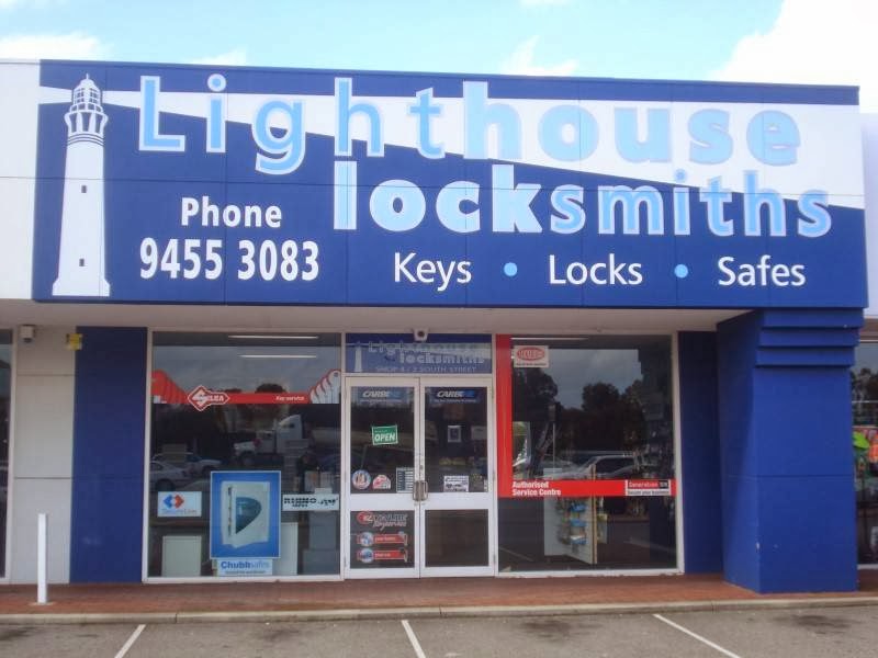 Lighthouse Locksmiths | Shop 4/3 South St, Canning Vale WA 6155, Australia | Phone: (08) 9455 3083