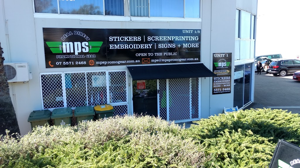 MPS Promotional Gear | clothing store | 1/5 Olympic Cct, Southport QLD 4215, Australia | 0755712468 OR +61 7 5571 2468