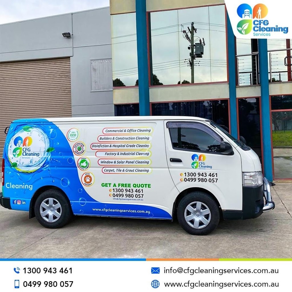 CFG Cleaning Services | 1/88 Corrigan Rd, Noble Park VIC 3174, Australia | Phone: 0499 980 057