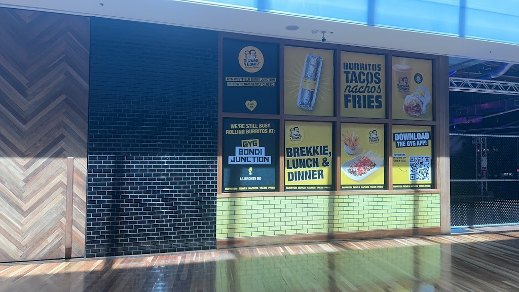 Guzman y Gomez - Westfield Bondi Junction | Westfield, Shop 6013 Level 6/500 Oxford St, Bondi Junction NSW 2022, Australia | Phone: (02) 9191 0904