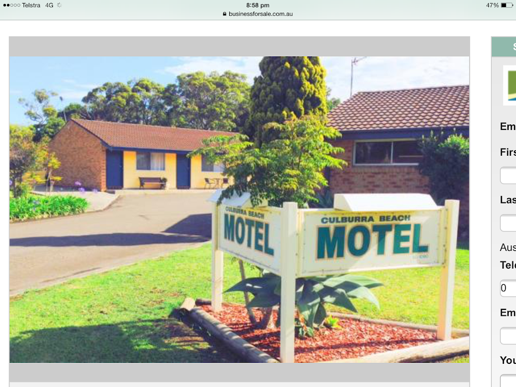 Culburra Beach Motel | lodging | 56 Brighton Parade, Culburra Beach NSW 2540, Australia | 0244472053 OR +61 2 4447 2053