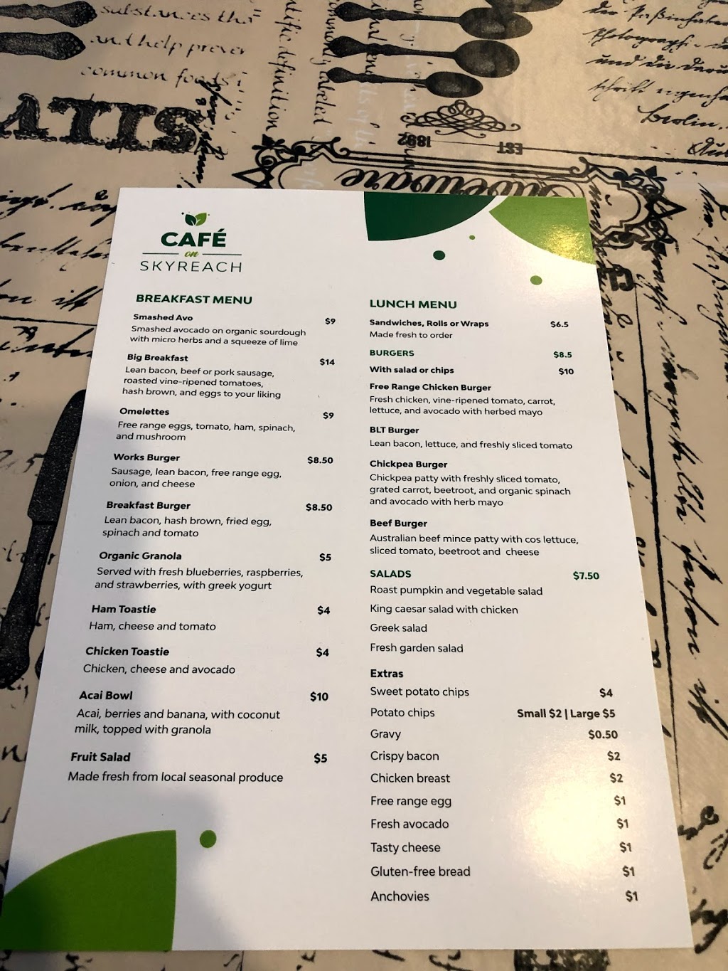 Cafe on Skyreach | cafe | 20 Skyreach St, Caboolture QLD 4510, Australia | 0412095525 OR +61 412 095 525