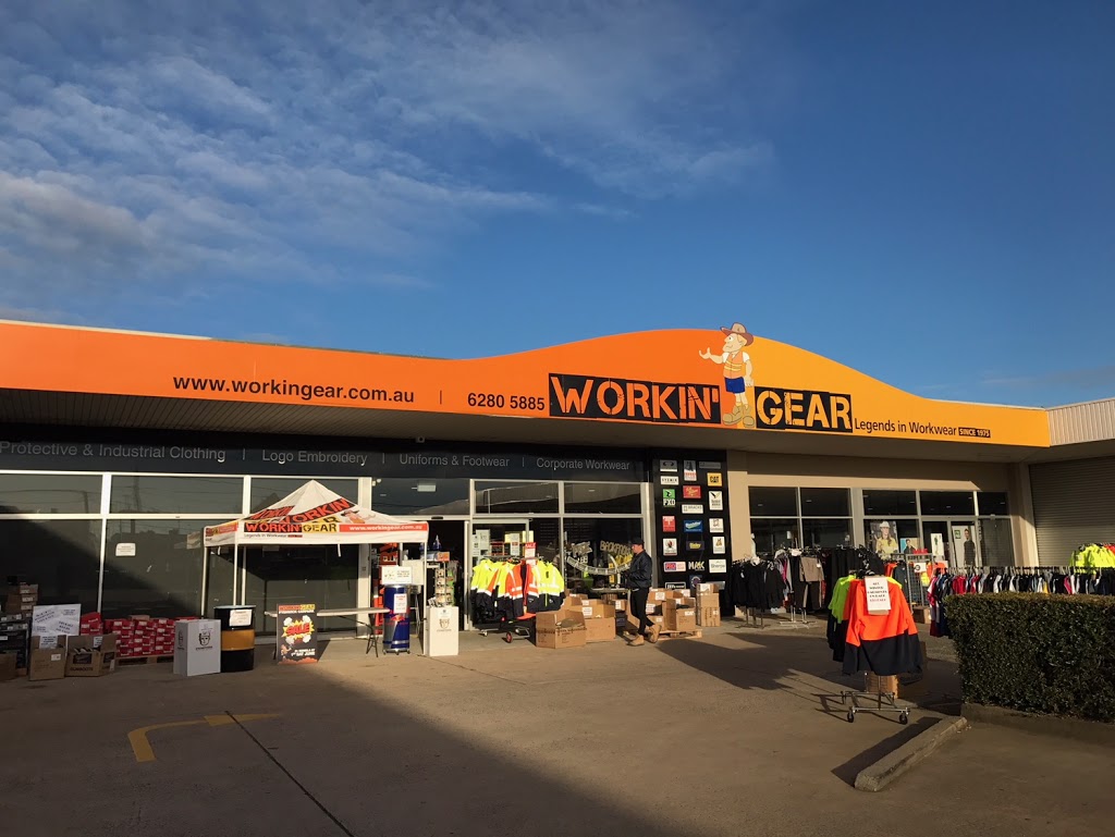 Workin Gear Corporate | Unit 5/51 Kembla St, Fyshwick ACT 2609, Australia | Phone: 0412 646 396