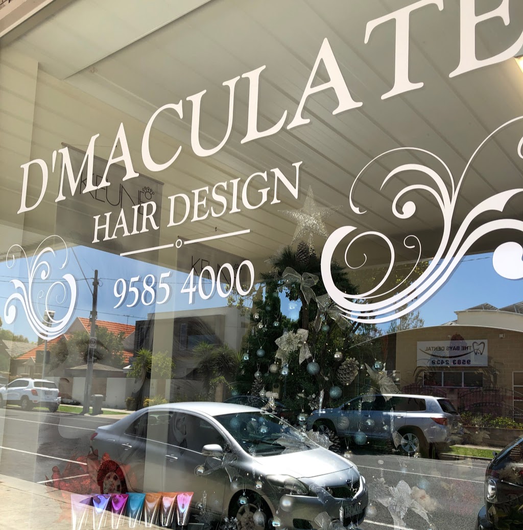 Dmaculate Hair Design | hair care | 98 Charman Rd, Mentone VIC 3194, Australia | 0395854000 OR +61 3 9585 4000