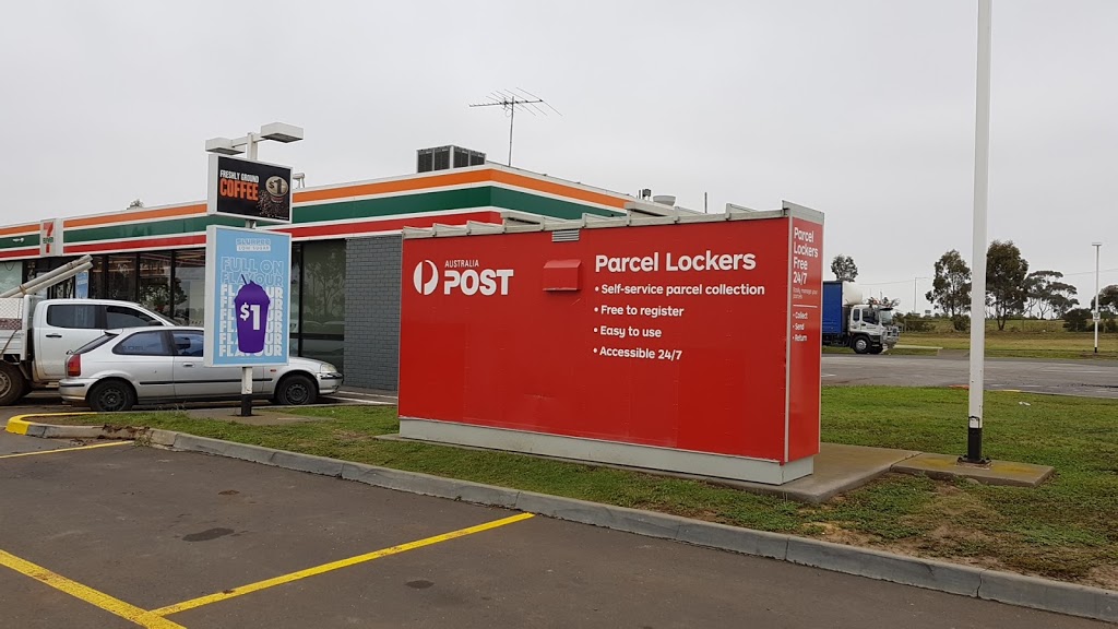 Rockbank 7-Eleven Parcel Locker | post office | 1593-1601 Western Highway, Rockbank VIC 3335, Australia | 137678 OR +61 137678