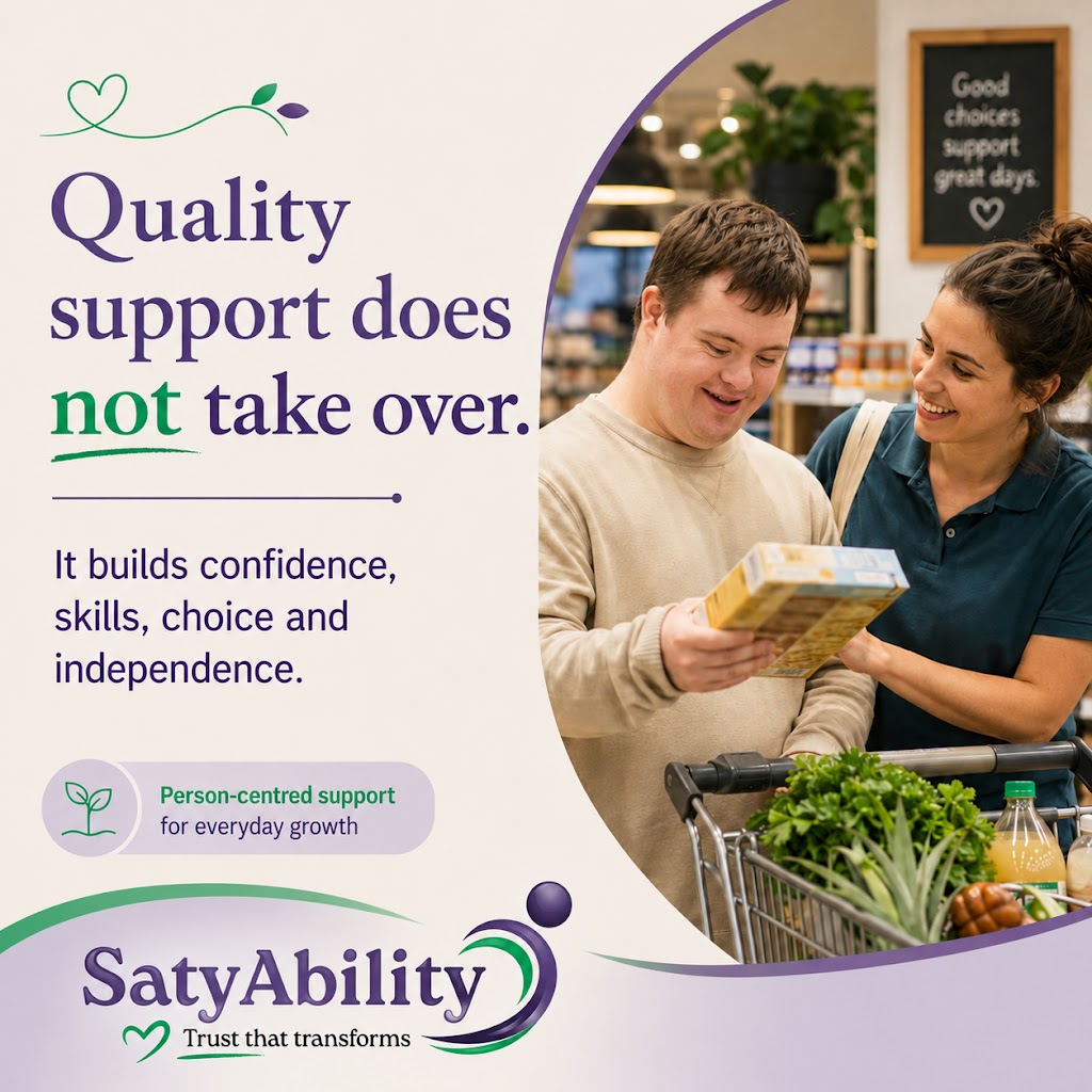 SatyAbility Community Support | Office 2, Level 1/109 Wood St, Templestowe VIC 3106, Australia | Phone: 0405 868 056