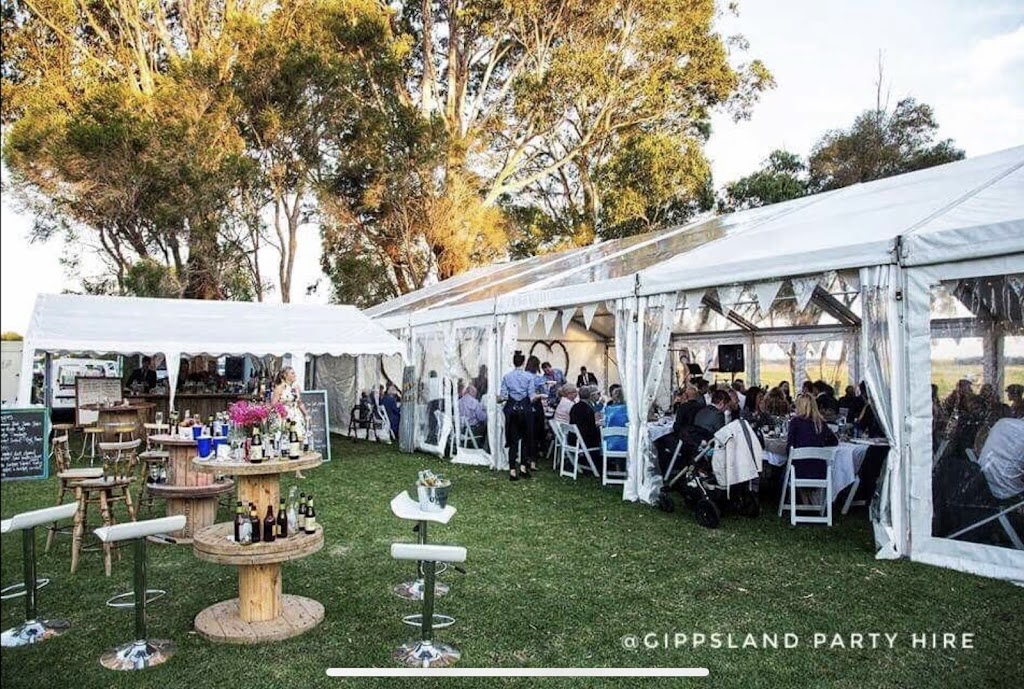 Gippsland Party Hire | Cobains Estate Rd, Cobains VIC 3851, Australia | Phone: 0475 209 146