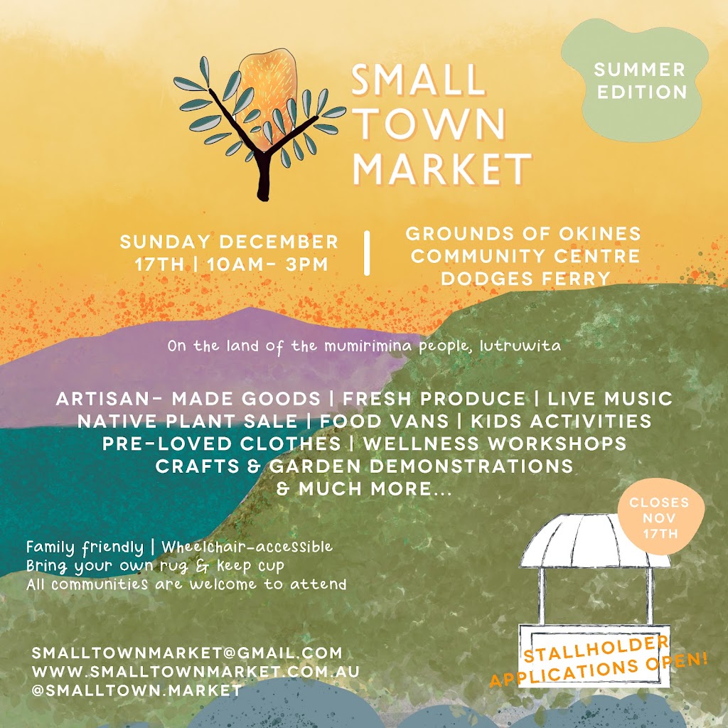 Small Town Market | 540 Old Forcett Rd, Dodges Ferry TAS 7173, Australia | Phone: 0472 511 804