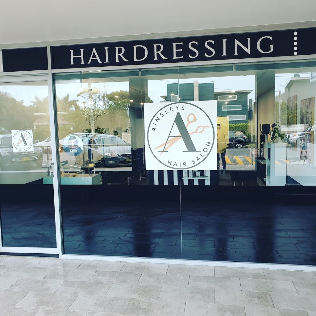 Ainsleys hair salon | Shop 5/6-10 Market St, Fingal Bay NSW 2315, Australia | Phone: (02) 4981 4047