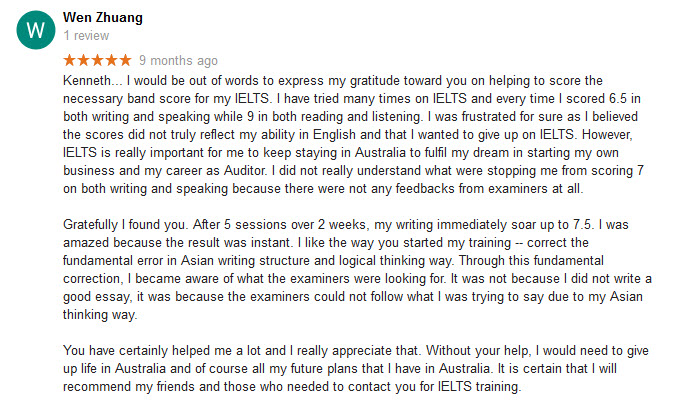 IELTS Writing Adelaide | school | 72/74 East Ave, Black Forest SA 5035, Australia | 0416351604 OR +61 416 351 604