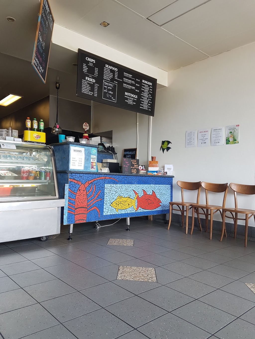 Kingy Fish Chips & Burgers | meal takeaway | 3/60 Marine Parade, Kingscliff NSW 2487, Australia | 0266744844 OR +61 2 6674 4844