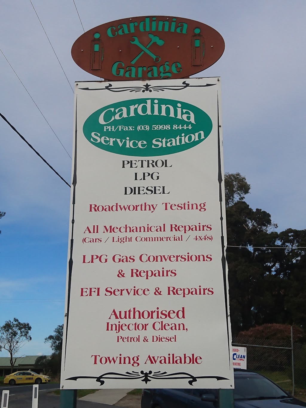 Cardinia Service Station | car repair | 2392 Ballarto Rd, Cardinia VIC 3978, Australia | 0359988444 OR +61 3 5998 8444