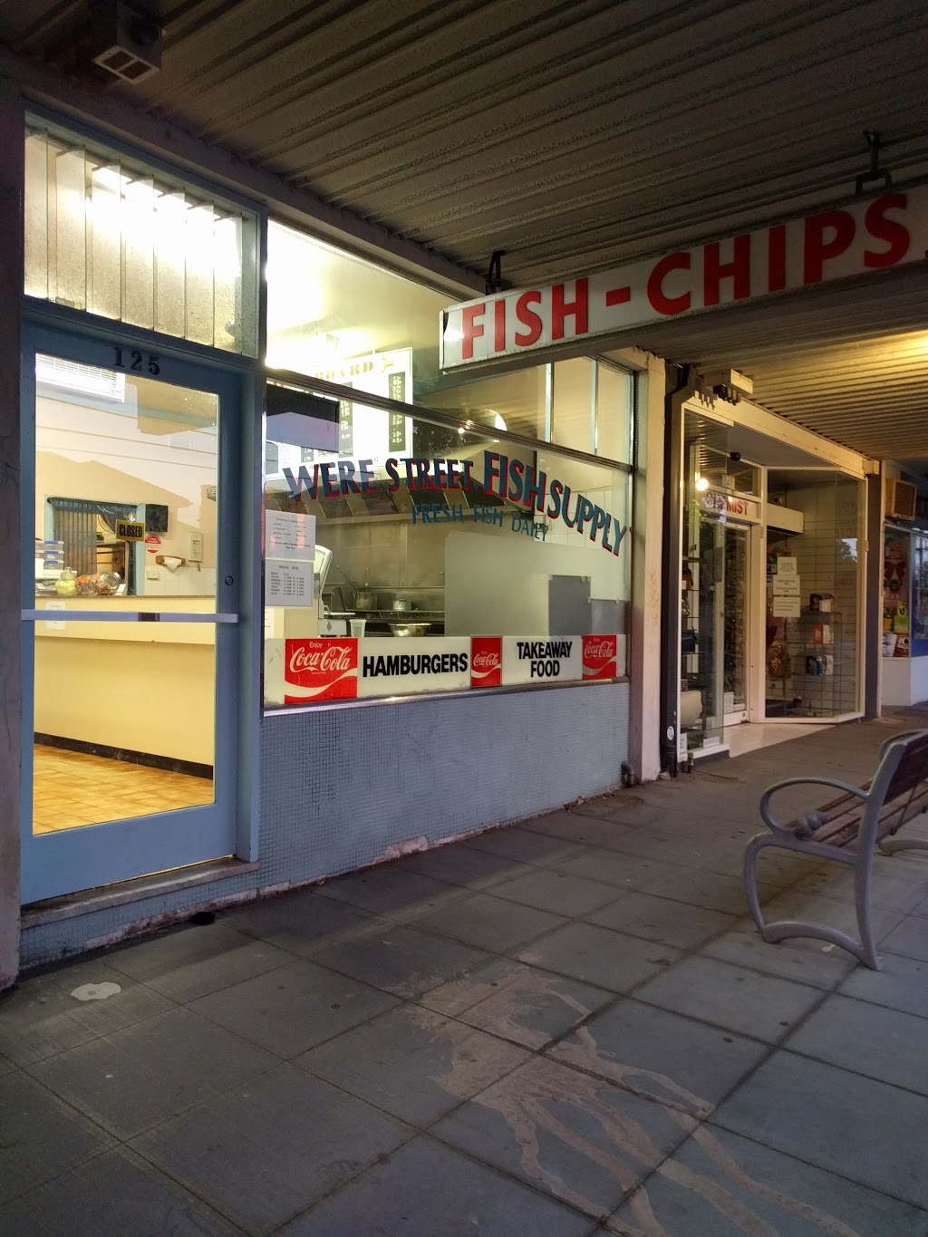 Brighton Were Street Fish Supply | meal takeaway | 125 Were St, Brighton VIC 3186, Australia | 0395926647 OR +61 3 9592 6647