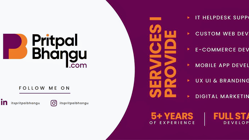 Pritpal Bhangu - IT Consultant |  | Unit 1/39 Mercy Cct, Park Ridge QLD 4125, Australia | 0423392079 OR +61 423 392 079
