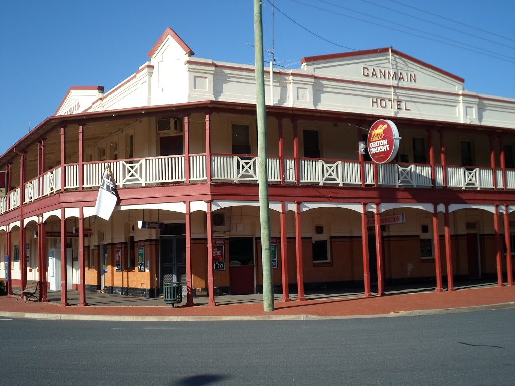 Ganmain Hotel | lodging | 98 Ford St, Ganmain NSW 2702, Australia | 0269276419 OR +61 2 6927 6419