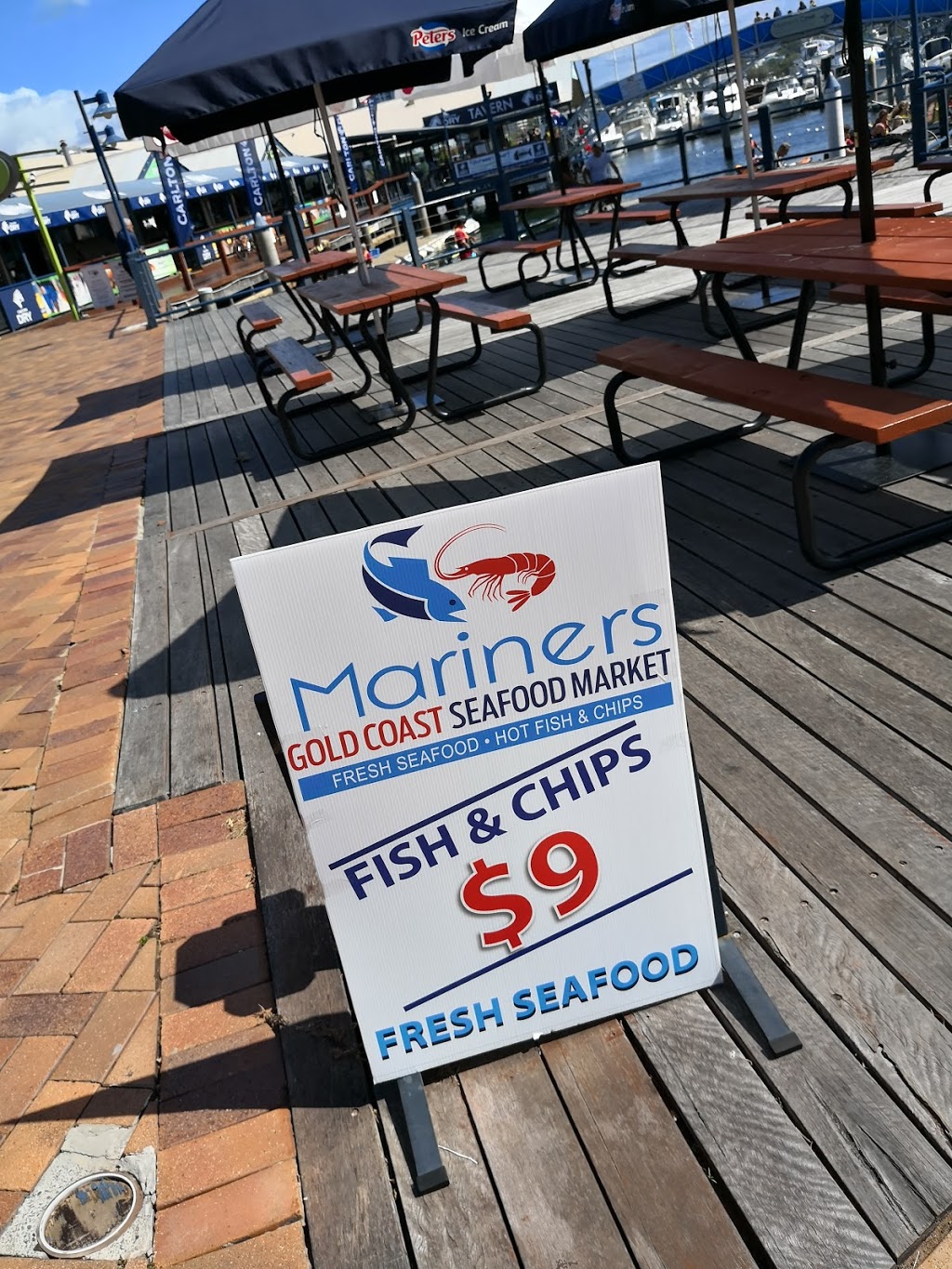 Mariners cove fish and chips | restaurant | Mariners Cove, 60 Seaworld Dr, Main Beach QLD 4217, Australia | 0755270268 OR +61 7 5527 0268